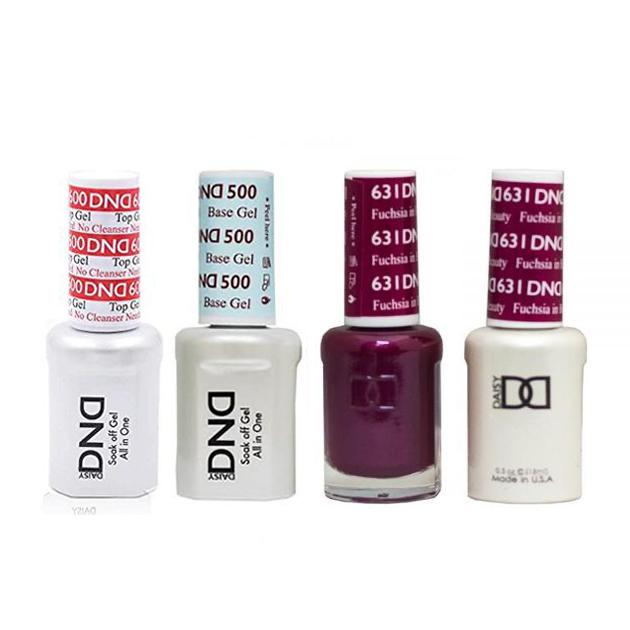 DND - #500#600 Gel & Lacquer Combo - Fuchsia In beauty - #631