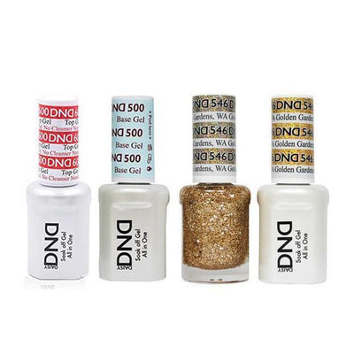 DND - #500#600 Gel & Lacquer Combo - Golden Gardens WA - #546