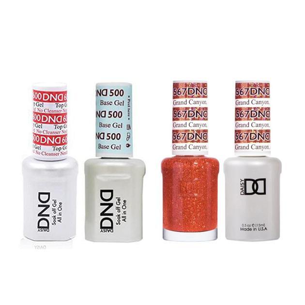 DND - #500#600 Gel & Lacquer Combo - Grand Canyon AZ - #567