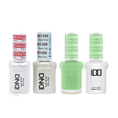 DND - #500#600 Gel & Lacquer Combo - Green Isle MN - #532