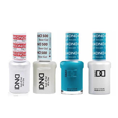DND - #500#600 Gel & Lacquer Combo - Gulf Stream - #434