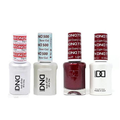 DND - #500#600 Gel & Lacquer Combo - Gypsy Light - #774