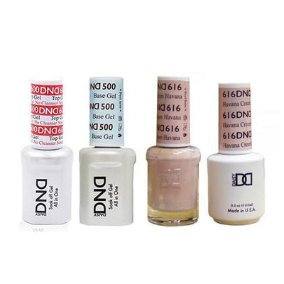 DND - #500#600 Gel & Lacquer Combo - Havana Cream - #616