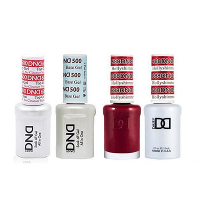 DND - #500#600 Gel & Lacquer Combo - Hollyshimmer - #688