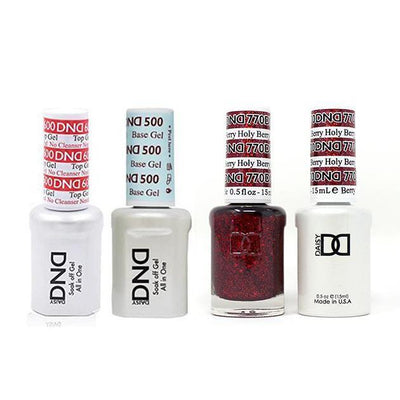 DND - #500#600 Gel & Lacquer Combo - Holy Berry - #770