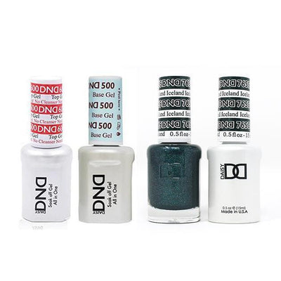 DND - #500#600 Gel & Lacquer Combo - Iceland - #765