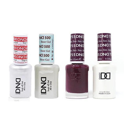 DND - #500#600 Gel & Lacquer Combo - Jinx - #755