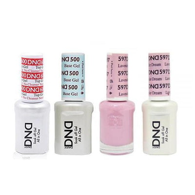 DND - #500#600 Gel & Lacquer Combo - Lavender Dream - #597