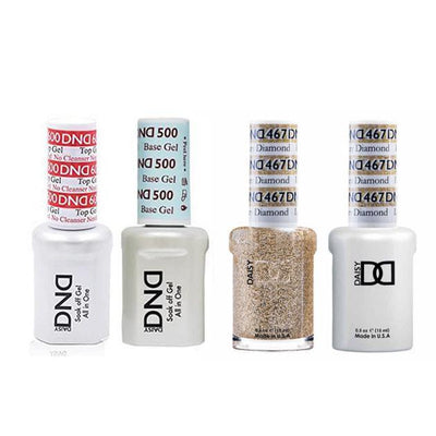 DND - #500#600 Gel & Lacquer Combo - Legendary Diamond - #467