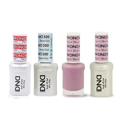 DND - #500#600 Gel & Lacquer Combo - Magical Mauve - #494