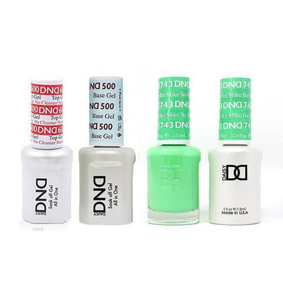 DND - #500#600 Gel & Lacquer Combo - Mike Ike - #743