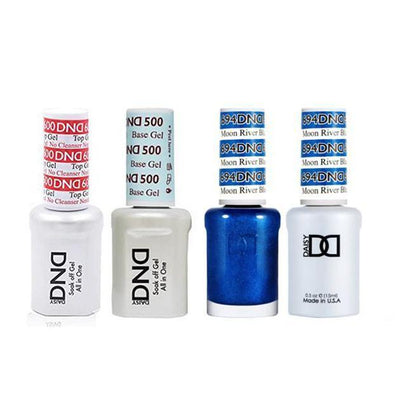 DND - #500#600 Gel & Lacquer Combo - Moon River Blue - #694