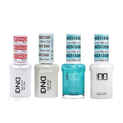 DND - #500#600 Gel & Lacquer Combo - Ode to Green - #513