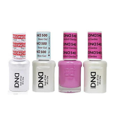 DND - #500#600 Gel & Lacquer Combo - Orchid Garden - #540