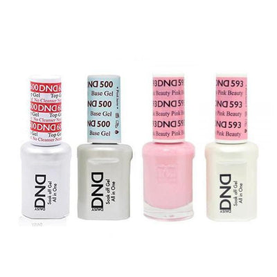 DND - #500#600 Gel & Lacquer Combo - Pink Beauty - #593