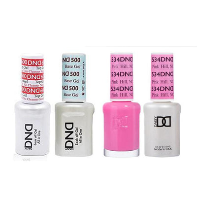 DND - #500#600 Gel & Lacquer Combo - Pink Hill NC - #534
