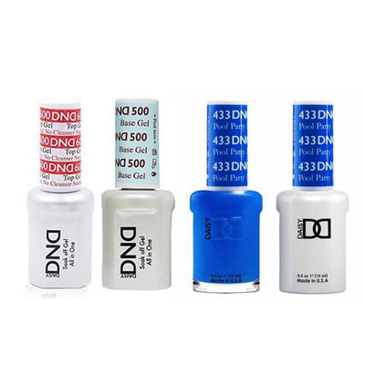 DND - #500#600 Gel & Lacquer Combo - Pool Party - #433