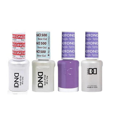 DND - #500#600 Gel & Lacquer Combo - Purple Spring - #439