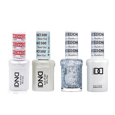 DND - #500#600 Gel & Lacquer Combo - Rainbow Day - #523