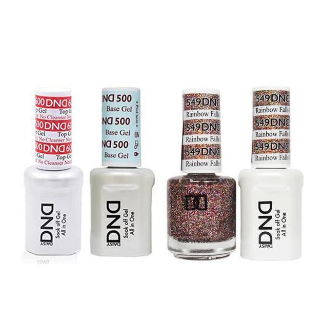 DND - #500#600 Gel & Lacquer Combo - Rainbow Falls HI - #549