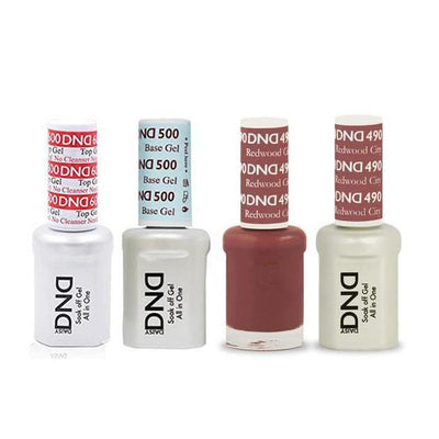 DND - #500#600 Gel & Lacquer Combo - Redwood City - #490