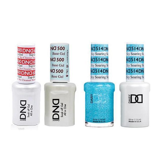 DND - #500#600 Gel & Lacquer Combo - Soaring Sky - #514