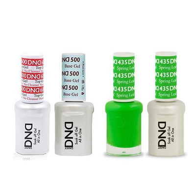 DND - #500#600 Gel & Lacquer Combo - Spring Leaf - #435