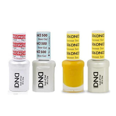 DND - #500#600 Gel & Lacquer Combo - Summer Sun - #506