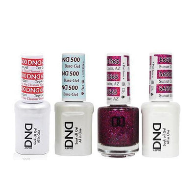 DND - #500#600 Gel & Lacquer Combo - Sunset Crater AZ - #565