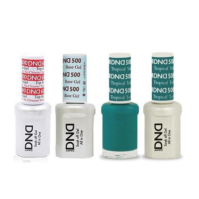 DND - #500#600 Gel & Lacquer Combo - Tropical Teal - #508