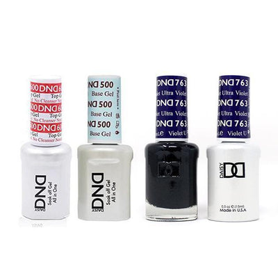 DND - #500#600 Gel & Lacquer Combo - Ultra Violet - #763