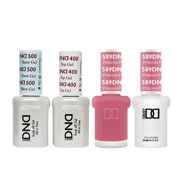 DND - Gel & Lacquer Combo - Princess Pink - #589