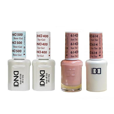 DND - Gel & Lacquer Combo - Sun Tan - #614