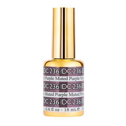 DND - DC Mermaid Collection - Muted Purple 0.5 oz - #236