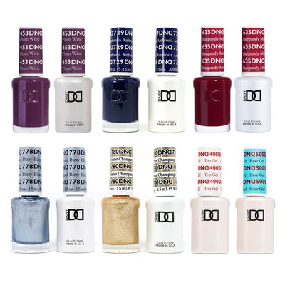 DND - Gel Starter Set - BT400500, 453, 778, 729, 780, 635