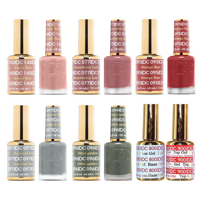 DND - Gel Starter Set DC - BT800900, DC096, DC095, DC097, DC077, DC140