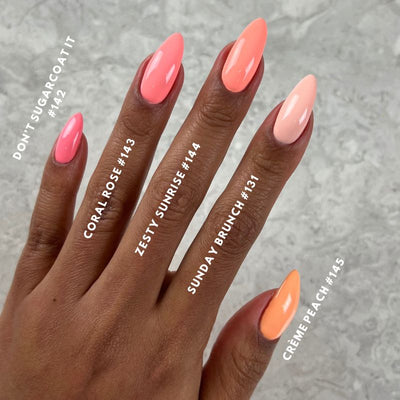 Zesty Sunrise DIVA #144  DUO Gel & Lacquer