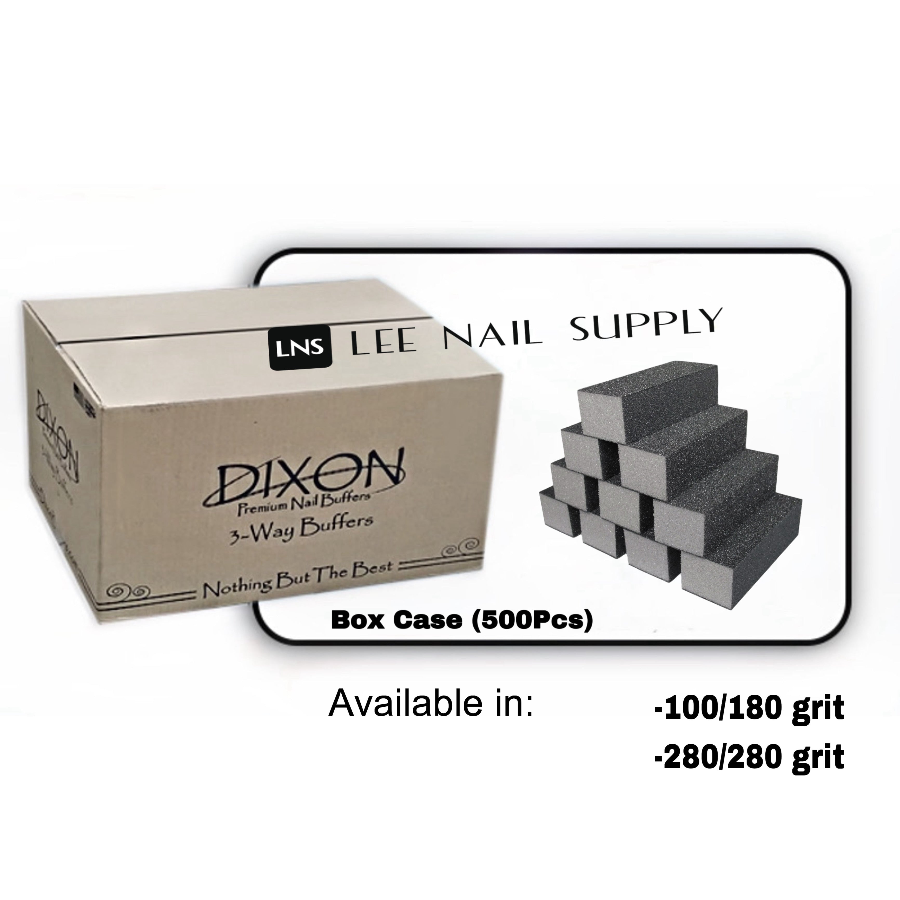 Dixon 3-Way Buffer - Gray Black Grit Premium