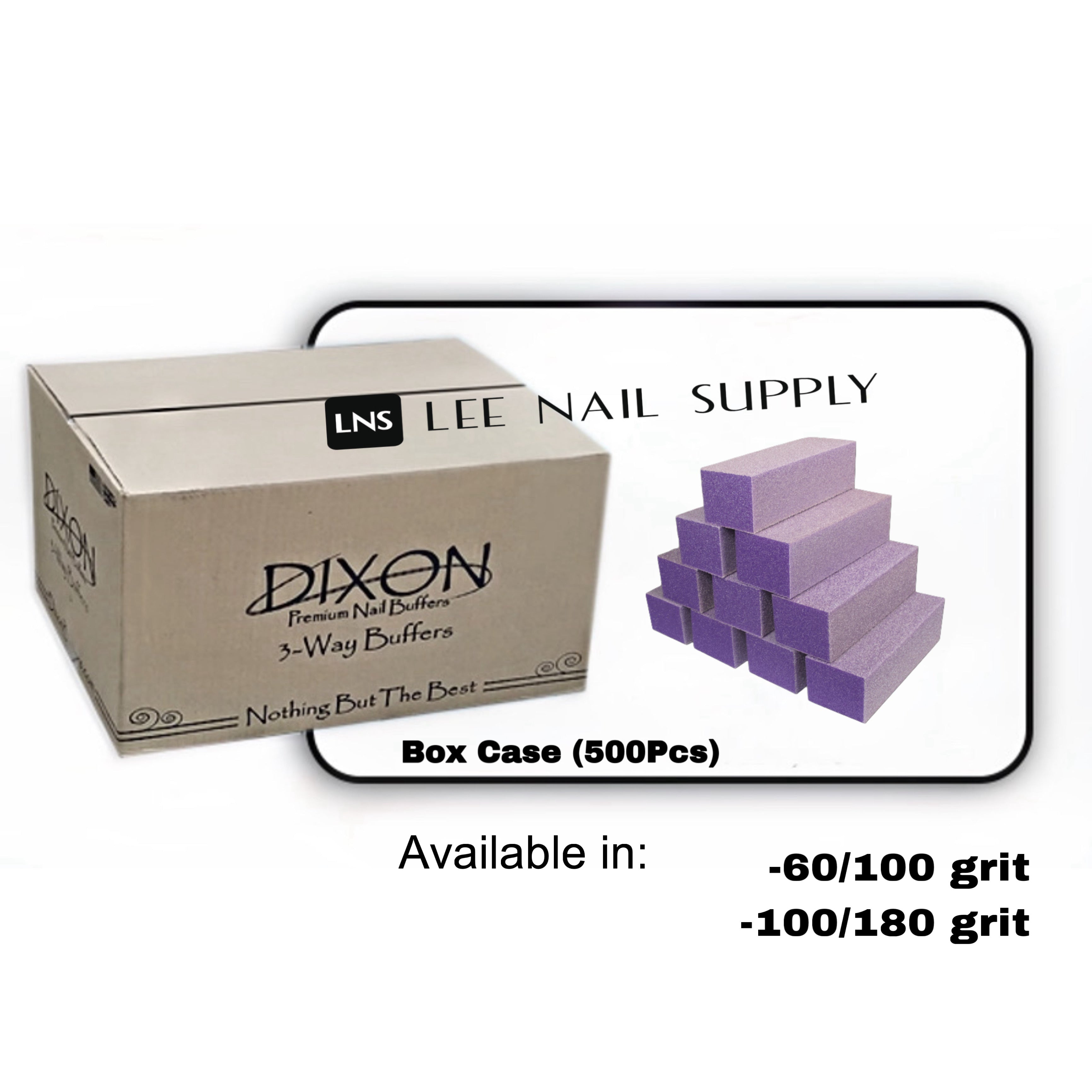 Dixon 3-Way Buffer - Purple White Grit Premium