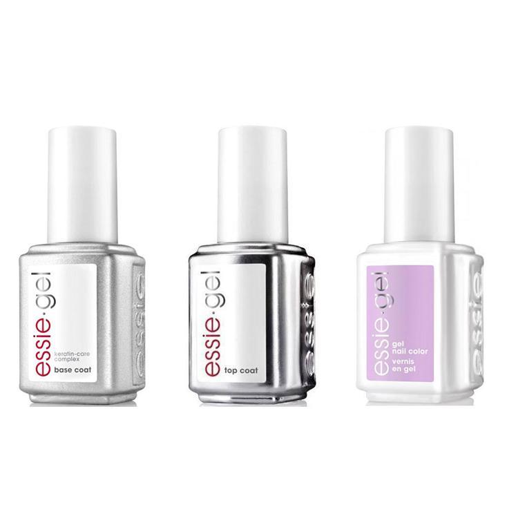 Essie Combo - Gel, Base & Top - Baguette Me Not 0.5 oz - #1054
