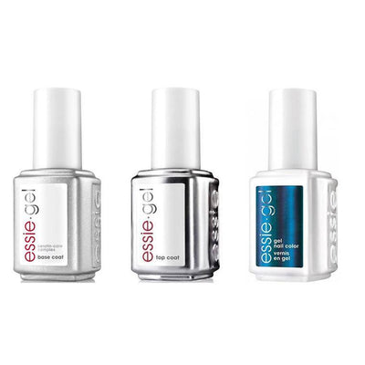 Essie Combo - Gel, Base & Top - Bell Bottom Blues 936G