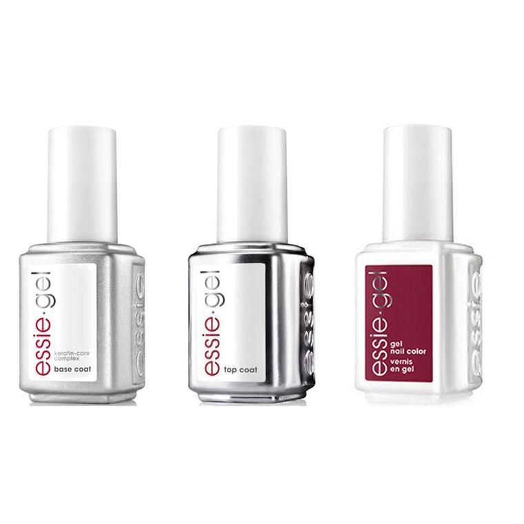 Essie Combo - Gel, Base & Top - Knee High Life .5 oz - #1084G