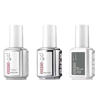 Essie Combo - Gel, Base & Top - Serene Slate 0.5 oz - #687G