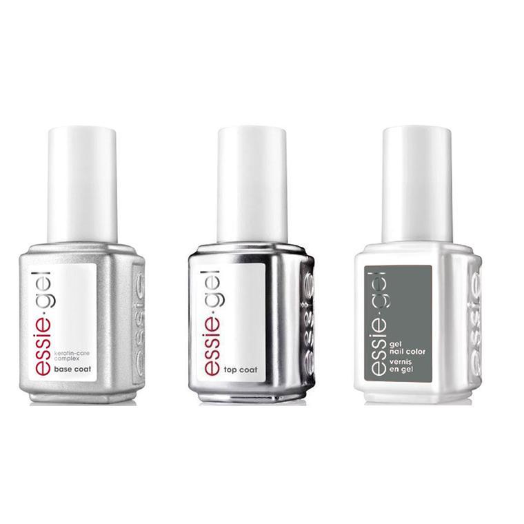 Essie Combo - Gel, Base & Top - Serene Slate 0.5 oz - #687G
