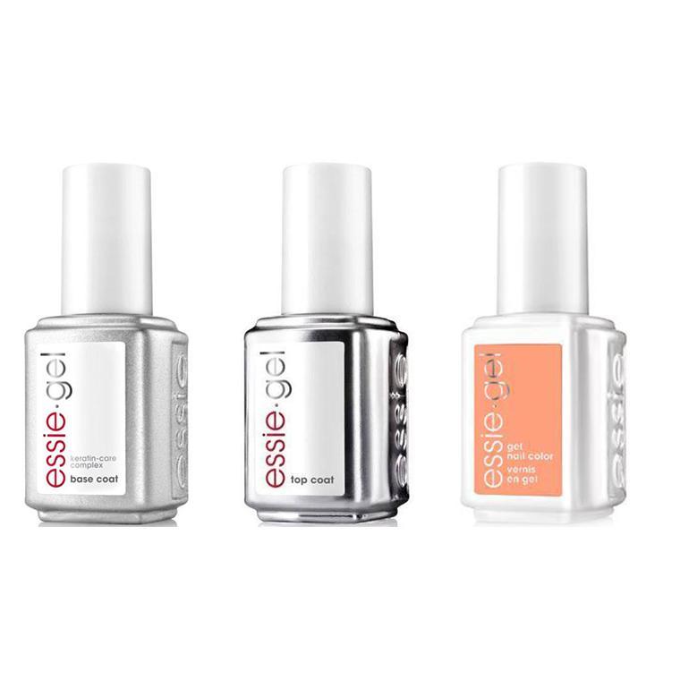 Essie Combo - Gel, Base & Top - Set In Sandstone 0.5 oz - #599G