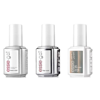 Essie Combo - Gel, Base & Top - Social Lights 0.5 oz - #1119G