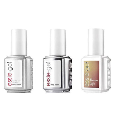 Essie Combo - Gel, Base & Top - Teacup Half Full 0.5 oz - #685G
