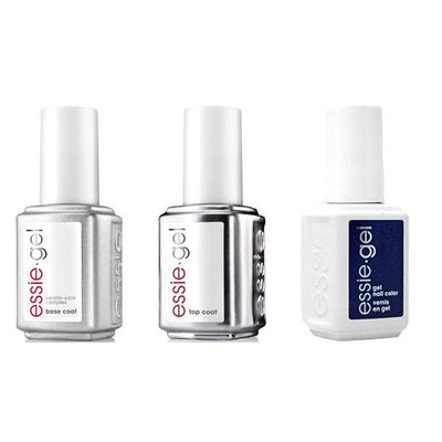 Essie Combo - Gel, Base & Top - Tied & Blue 0.5 oz - #1595G
