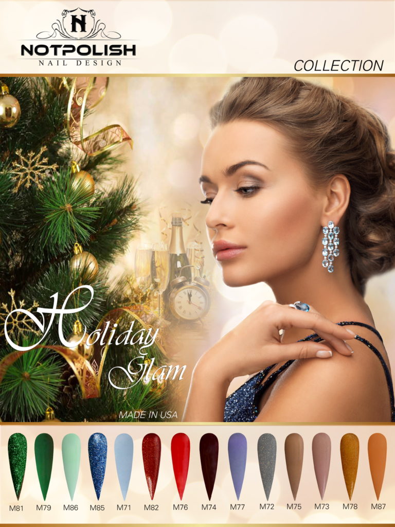 Notpolish -  HOLIDAY GLAM (WINTER COLLECTION M71-M79,M85-M87, M81,M82)