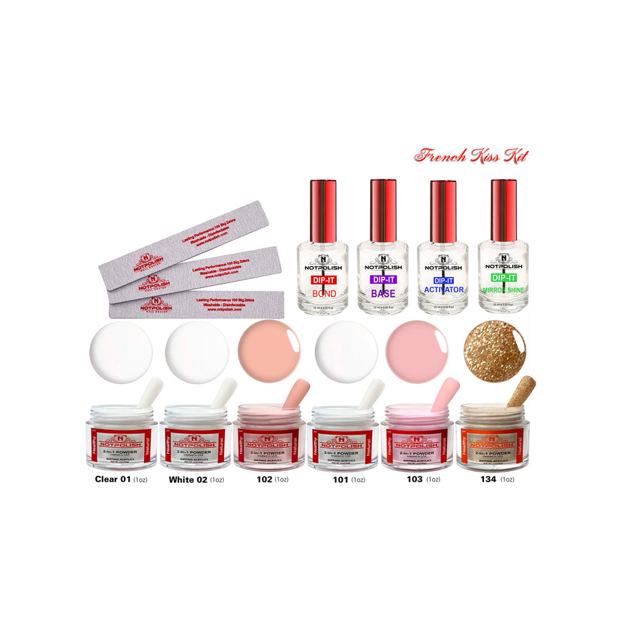 Notpolish -  FRENCH KISS KIT